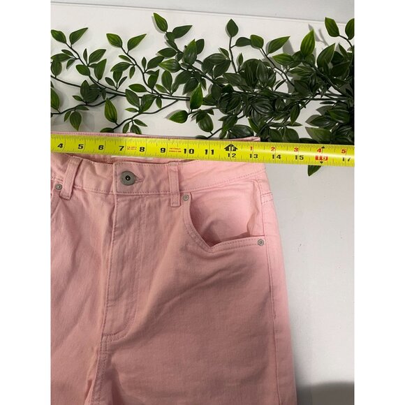 Cotton:On Womens Original Flare Jeans 6 US / 10 AU Pink Sustainable - Picture 8 of 16